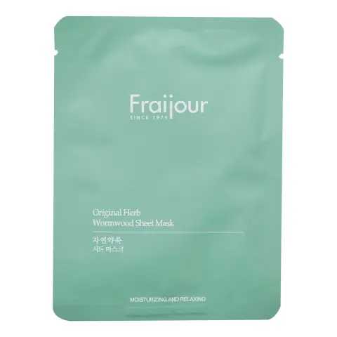 НАБОР Тканевая маска для лица Original Herb Wormwood Sheet Mask, 5 шт * 23 мл