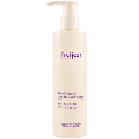 Масло-пенка гидрофильное для лица Retin-Collagen 3D Core Oil to Foam Cleanser, 210мл