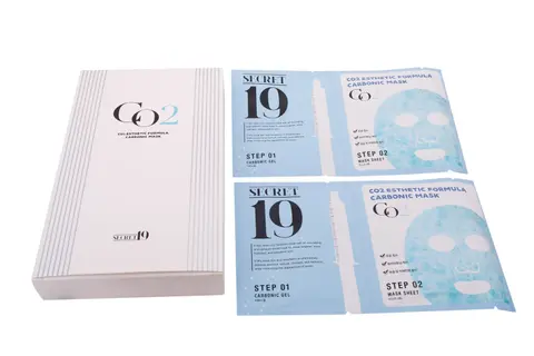 КАРБОКСИТЕРАПИЯ НАБОР Маска-активатор SECRET19 CO2 Esthetic Formula Carbonic, 5 шт