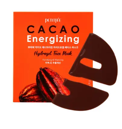 [PETITFEE] Маска гидрогелевая для лица КАКАО Cacao Energizing Hydrogel Face Mask, 32 гр