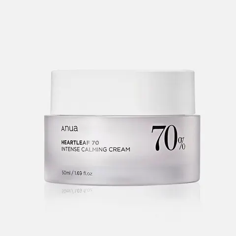 Крем для лица успокаивающий Heartleaf 70% Intense Calming Cream, 50 мл