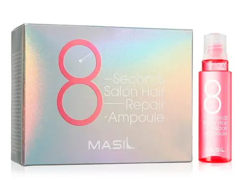 MASIL Маска-филлер протеиновая для поврежденных волос 8 Seconds Salon Hair Repair Ampoule ,15мл *10