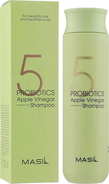 MASIL Шампунь Мягкий бессульфатный с проботиками и яблочным уксусом 5 Probiotics Apple Vinegar Shamp