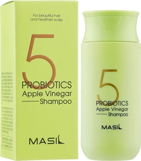 MASIL Шампунь Мягкий бессульфатный с проботиками и яблочным уксусом 5 Probiotics Apple Vinegar Shamp