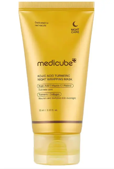 Маска ночная с куркумой и койевой кислотой Kojic Acid Turmeric Night Wrapping Mask, 75 мл