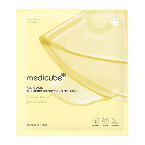 Маска гидрогелевая для сияния кожи Kojic Acid Turmeric Brightening Gel Mask, 28 гр