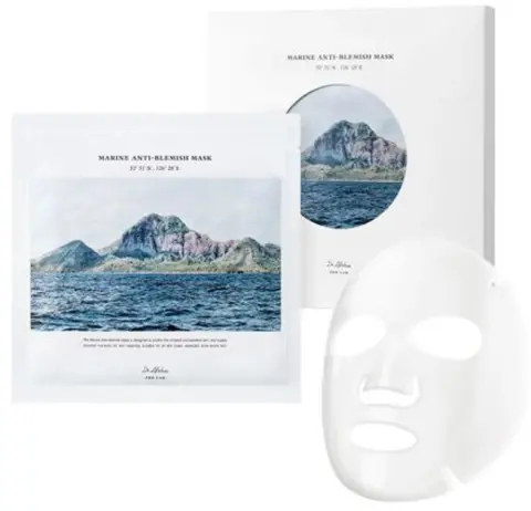 [DR.ALTHEA] Маска тканевая для лица Marine Anti-Blemish Mask, 5 шт*27 гр