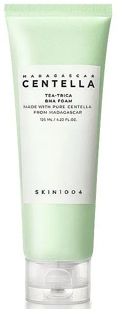 Пенка для умывания АНТИБАКТЕРИАЛЬНАЯ Madagascar Centella Tea-Trica BHA Foam, 125 мл