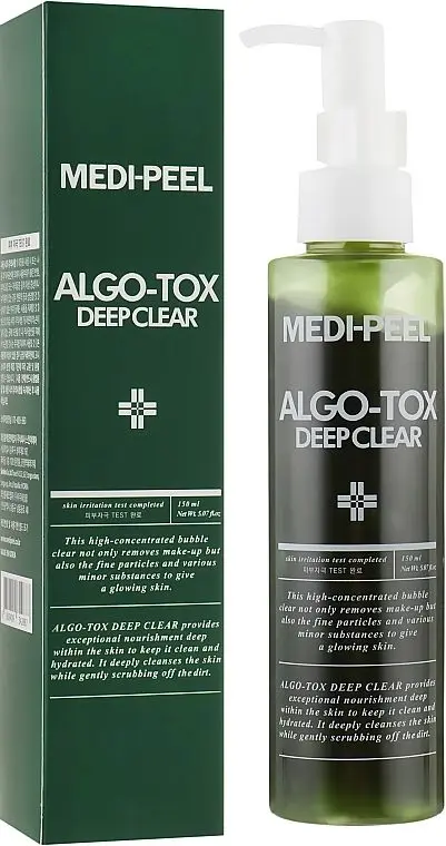 Гель для глубокого очищения кожи с эффектом детокса Algo-Tox Deep Clear, 150 мл