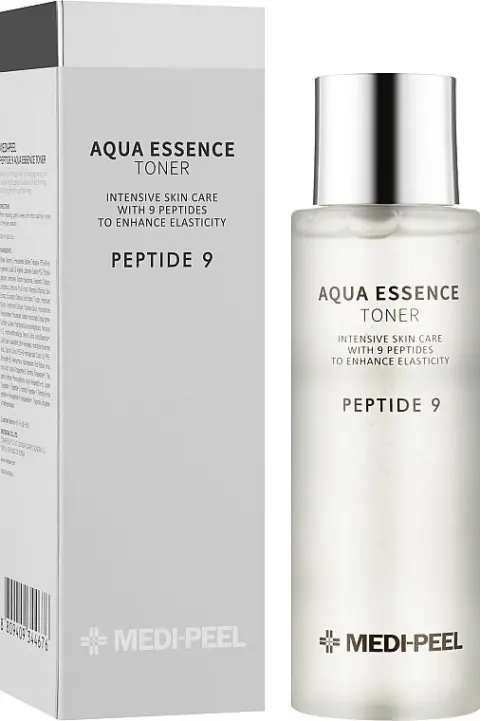 Тонер для лица УВЛАЖНЯЮЩИЙ с комплексом пептидов Peptide 9 Aqua Essence Toner, 250 мл