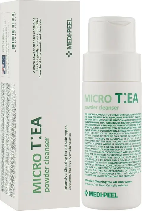 Пудра энзимная ОЧИЩАЮЩАЯ с чайным деревом Micro Tea Powder Cleanser, 70 гр