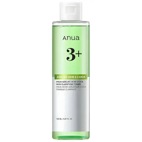 Тонер с 3% азелаиновой кислоты и центеллой Azelaic Acid 3 Cica Skin Clarifying Toner, 250 мл