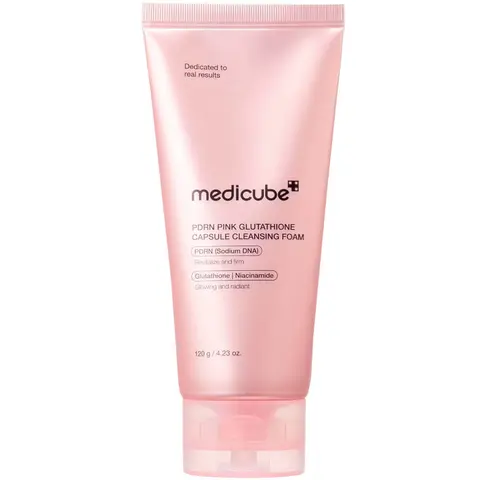 Пенка для умывания КАПСУЛЬНАЯ с ПДРН PDRN Pink Glutathione Capsule Cleansing Foam, 120 гр