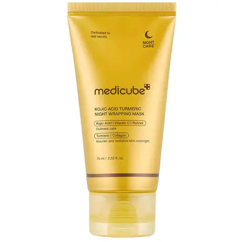 Маска-плёнка НОЧНАЯ с витамином С Kojic Acid Turmeric Night Wrapping Mask, 75 мл