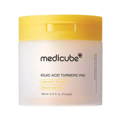 Пэды-тонер ОТШЕЛУШИВАЮЩИЕ с койевой кислотой Kojic Acid Turmeric Pad 70 шт, 160 мл