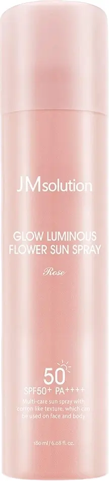 Спрей солнцезащитный Glow Luminous Flower Sun Spray Rose SPF50+ PA+++, 180 мл