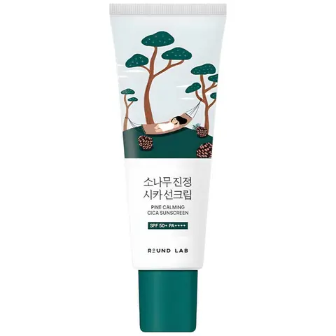 Крем солнцезащитный для проблемной кожи Pine Calming Cica Sunscreen SPF50+ PA++++, 40 мл