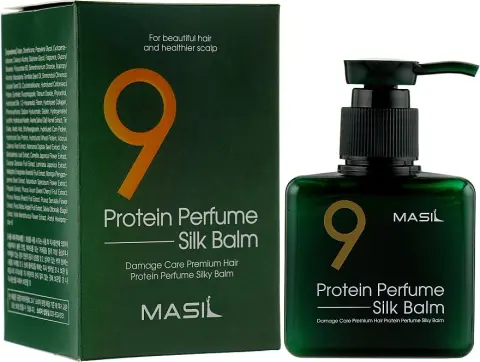 MASIL Бальзам несмываемый с протеинами для поврежденных волос 9 Protein Perfume Silk Balm9 ,180 мл