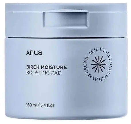 Тонер-пэды с берёзовым соком Birch Moisture Boosting Pad, 160 мл