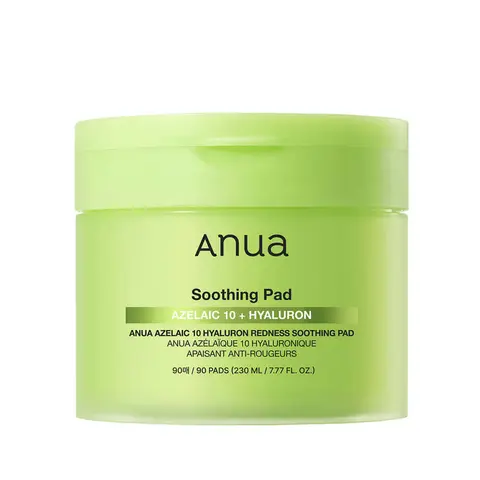 Пэды для лица с азелаиновой кислотой Azelaic 10 Hyaluron Redness Soothing Pad 60 шт, 210 мл