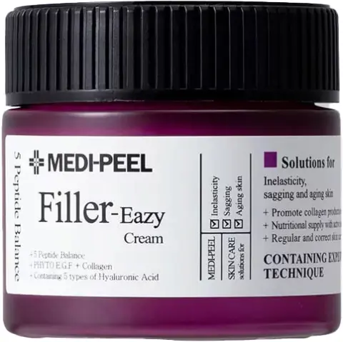 Крем-филлер для лица ПИТАТЕЛЬНЫЙ с пептидами и EGF от морщин Eazy Filler Cream, 50 мл