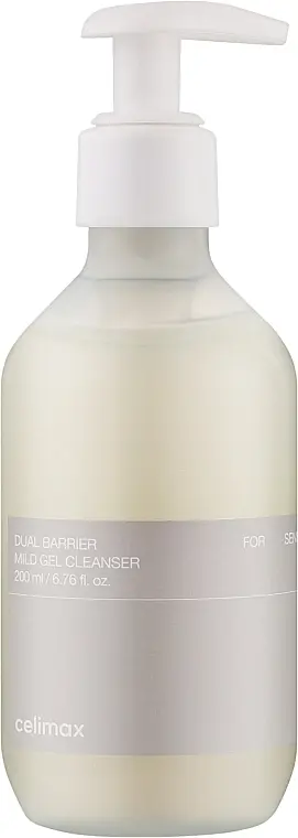 Пенка-гель для умывания с комплексом керамидов Dual Barrier Mild Gel Cleanser, 200 мл