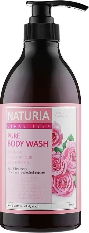 Гель для душа РОЗА/РОЗМАРИН Pure Body Wash (Rose & Rosemary), 750 мл